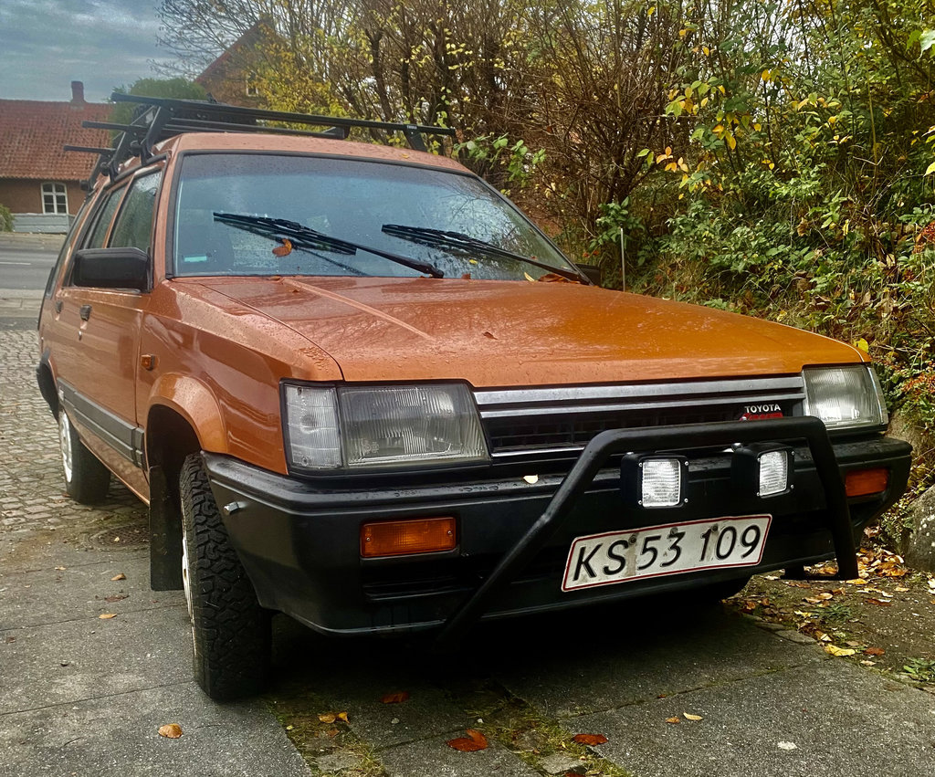 Toyota Tercel klar til de vilde vover
(Foto: David Mortensen og Tercel-teamet)